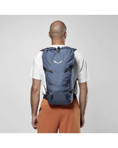 Salewa Climb Mate 25 Ski Mountaineering/Climbing Backpack, Blue Depth/Black