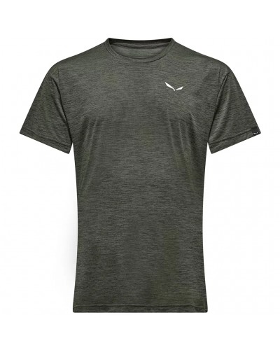 Salewa Puez Melange Dry'ton T-Shirt Uomo, Dark Olive