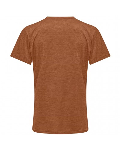 Salewa Puez Melange Dry'ton T-Shirt Uomo, Bombay Brown