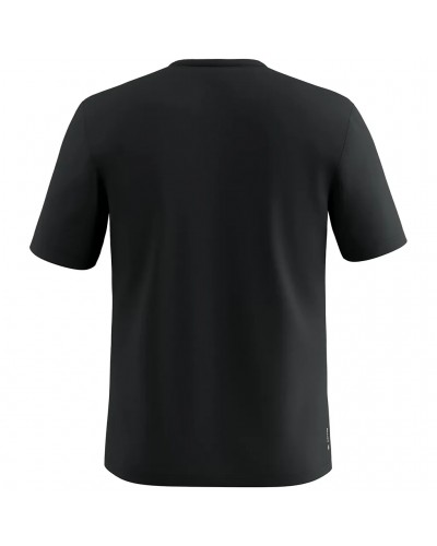 Salewa Solidlogo Dri-Release T-Shirt Uomo, Black Out