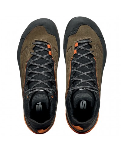 Scarpa Rapid XT Mid GTX Gore-Tex Men's Approach/Trekking Boots, Caribou/Rust Orange