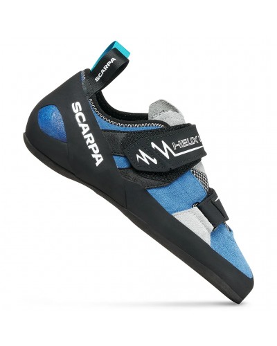 Scarpa Helix V Climbing Shoes, Hyper Blue/Silver