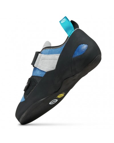 Scarpa Helix V Climbing Shoes, Hyper Blue/Silver