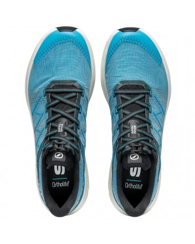 Scarpa Spin Race Scarpe Trail Running Uomo, Azzurro/Bianco