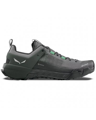 Salewa Wildfire NXT GTX Gore-Tex Scarpe Avvicinamento Uomo, Onyx/Irish Green
