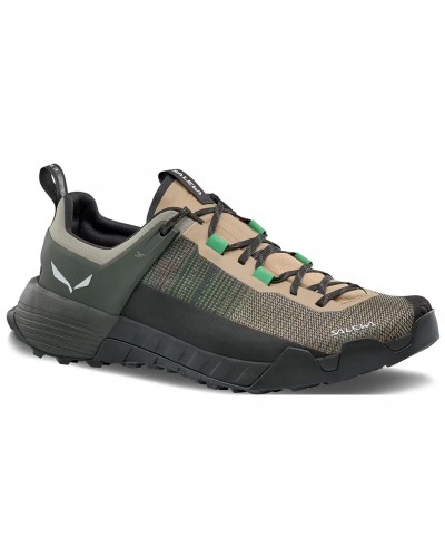 Salewa Wildfire NXT Men's Approach Shoes, Quicksand/Dark Olive