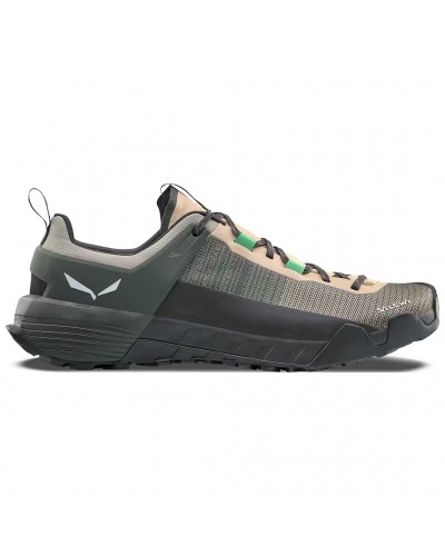 Salewa Wildfire NXT Men's Approach Shoes, Quicksand/Dark Olive