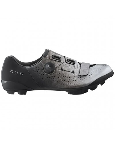 Shimano SH-RX801 Men's Gravel Cycling Shoes Size EU 43, Silver