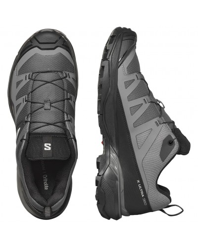 Salomon X Ultra 360 Scarpe Trekking Uomo, Magnet/Black/Pewter