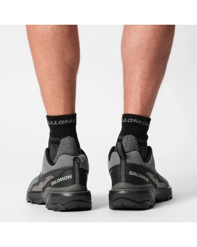 Salomon X Ultra 360 Men's Trekking Shoes, Magnet/Black/Pewter