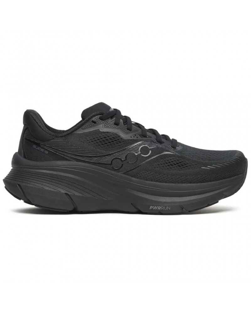 Saucony Guide 19 Scarpe Running Uomo, Triple Black