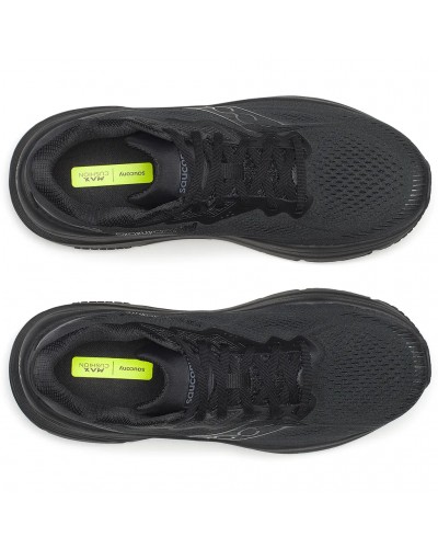 Saucony Guide 19 Men's Running Shoes, Triple Black