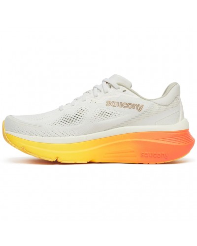 Saucony Guide 19 Scarpe Running Uomo, Ivory/Fire