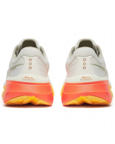 Saucony Guide 19 Men's Running Shoes, Ivory/Fire