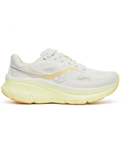Saucony Guide 19 Women's Running Shoes, Ivory/Tender