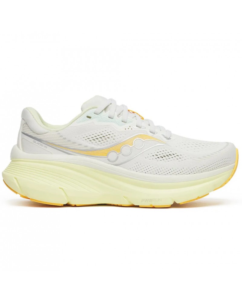 Saucony Guide 19 Scarpe Running Donna, Ivory/Tender