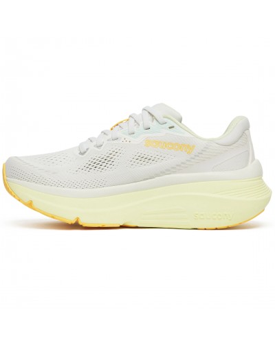 Saucony Guide 19 Women's Running Shoes, Ivory/Tender