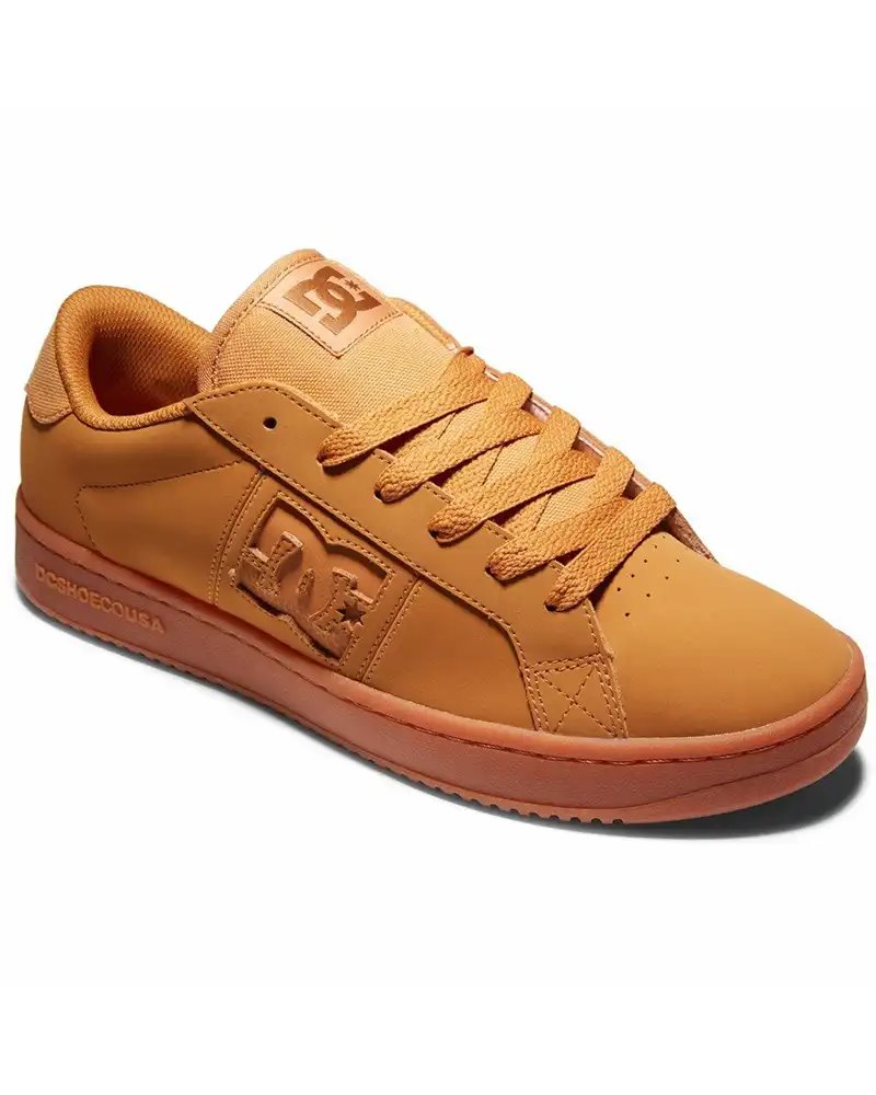 DC Shoes Striker Scarpe in Pelle Uomo, Wheat