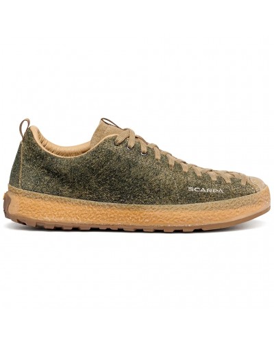 Scarpa Mojito Wrap F Scarpe Unisex, Verde Mimetico (Pelle Rigenerata Effetto Feltro)