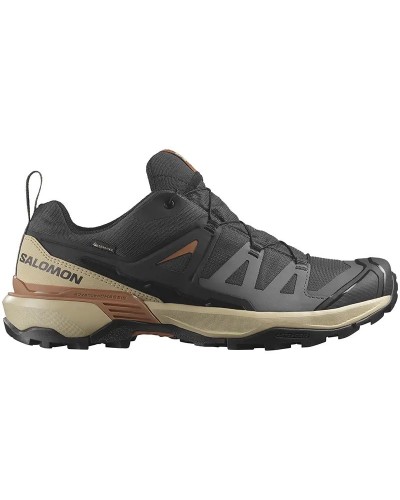 Salomon X Ultra 360 GTX Gore-Tex Men's Trekking Shoes, Phantom/Safari/Caramel Cafe