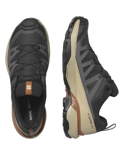 Salomon X Ultra 360 GTX Gore-Tex Men's Trekking Shoes, Phantom/Safari/Caramel Cafe