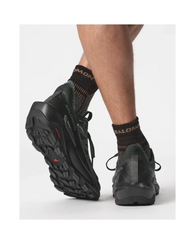 Salomon Elixir Active GTX Gore-Tex Scarpe Trekking Uomo, Phantom/Black/Magnet