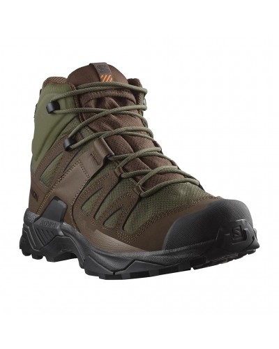 Salomon X Ultra Tracker GTX Gore-Tex Unisex Trekking Boots, Ranger Green/Earth Brown/Black