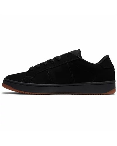 DC Shoes Striker Scarpe in Pelle Uomo, Black/Black/Gum