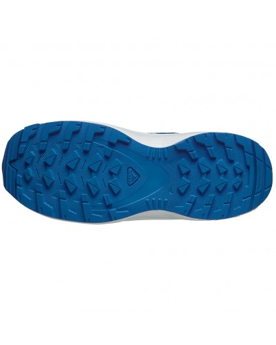 Salomon XA Pro V8 J Junior Trail Running Shoes, Black/White/French Blue