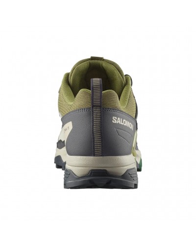 Salomon X Ultra 5 Men's Trekking Shoes, Aloe/Asphalt/Eden