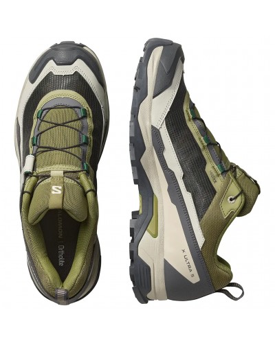 Salomon X Ultra 5 Scarpe Trekking Uomo, Aloe/Asphalt/Eden