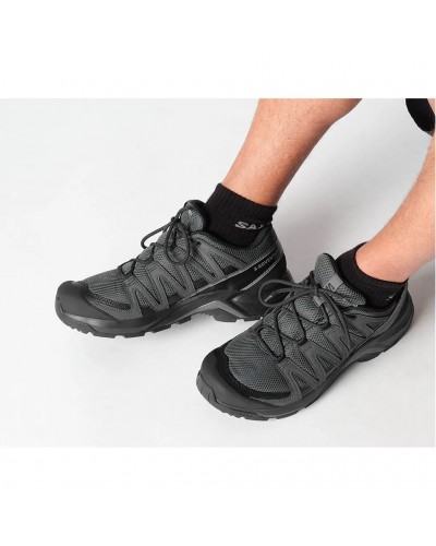 Salomon X-Adventure Recon GTX Gore-Tex Men's Trekking Shoes, Asphalt/Castle Rock/Black