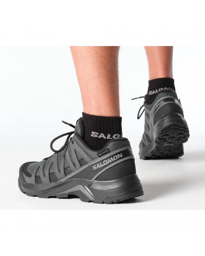 Salomon X-Adventure Recon GTX Gore-Tex Scarpe Trekking Uomo, Asphalt/Castle Rock/Black