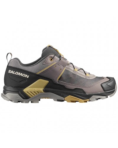 Salomon X Ultra 5 Scarpe Trekking Uomo, Cloudburst/Black/Willow