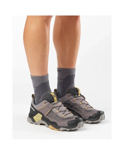 Salomon X Ultra 5 Scarpe Trekking Uomo, Cloudburst/Black/Willow