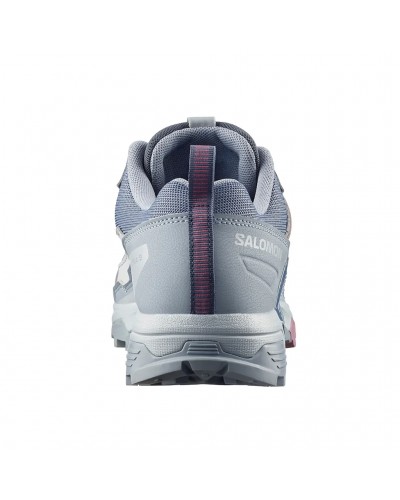 Salomon X Ultra 5 Women's Trekking Shoes, Grisaille/Tradewinds/Dusky Orchid