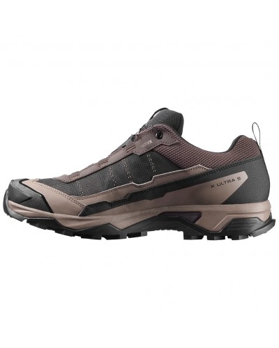 Salomon X Ultra 5 GTX Gore-Tex Scarpe Trekking Uomo, Black Coffee/Walnut/Arabia