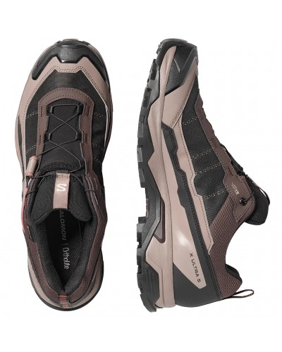Salomon X Ultra 5 GTX Gore-Tex Scarpe Trekking Uomo, Black Coffee/Walnut/Arabia