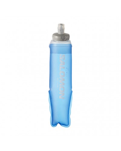 Salomon Soft Flask 500ml/17oz Ultra 42 Borraccia Pieghevole, Blu Trasparente