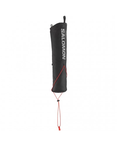 Salomon Custom Quiver Porta Bastoncini per Zaini Gilet Running, Black