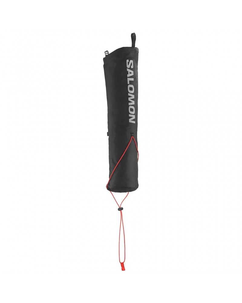 Salomon Custom Quiver Porta Bastoncini per Zaini Gilet Running, Black