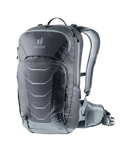 Deuter Attack 16 Cycling Backpack Back Protector, Graphite