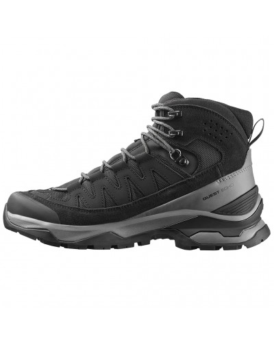 Salomon Quest Echo GTX Gore-Tex Men's Trekking Boots, Black/Castlerock/Asphalt