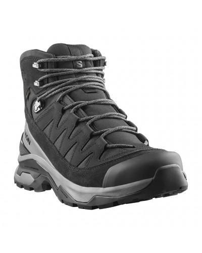 Salomon Quest Echo GTX Gore-Tex Men's Trekking Boots, Black/Castlerock/Asphalt