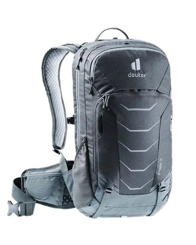 Deuter Attack 16 Cycling Backpack Back Protector, Graphite