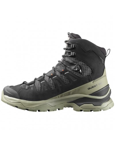 Salomon Quest 5 GTX Gore-Tex Men's Trekking Boots, Black/Deep Lichen Green/Black