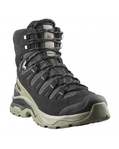 Salomon Quest 5 GTX Gore-Tex Men's Trekking Boots, Black/Deep Lichen Green/Black