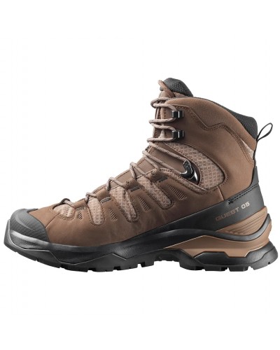 Salomon Quest 5 GTX Gore-Tex Scarponi Trekking Uomo, Dark Earth/Black/Dark Earth