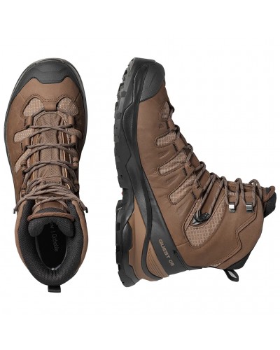 Salomon Quest 5 GTX Gore-Tex Men's Trekking Boots, Dark Earth/Black/Dark Earth
