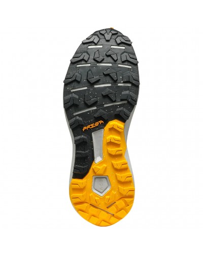 Scarpa Spin Planet Scarpe Trail Running Uomo, White/Saffron